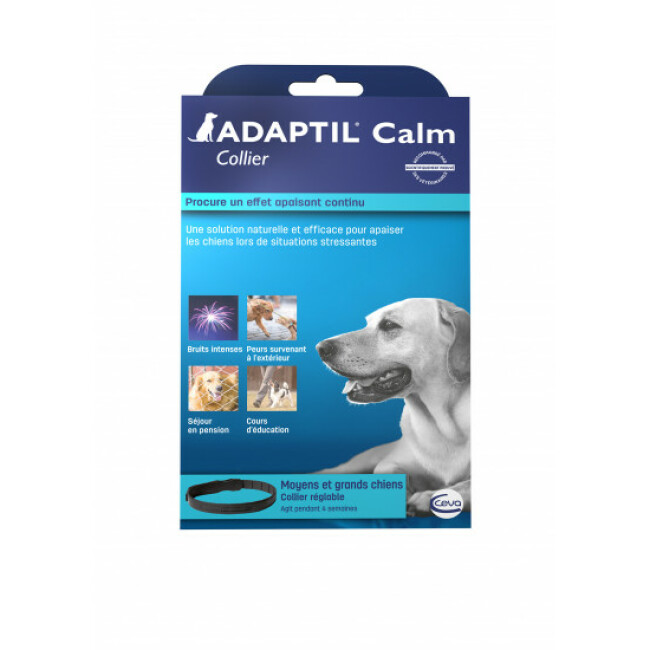 Collier anti-stress Adaptil pour chiens