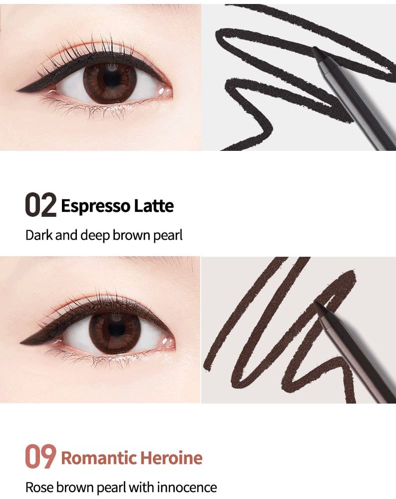 MACQUEEN - The Big Waterproof Pencil Gel Liner - 10 kleuren