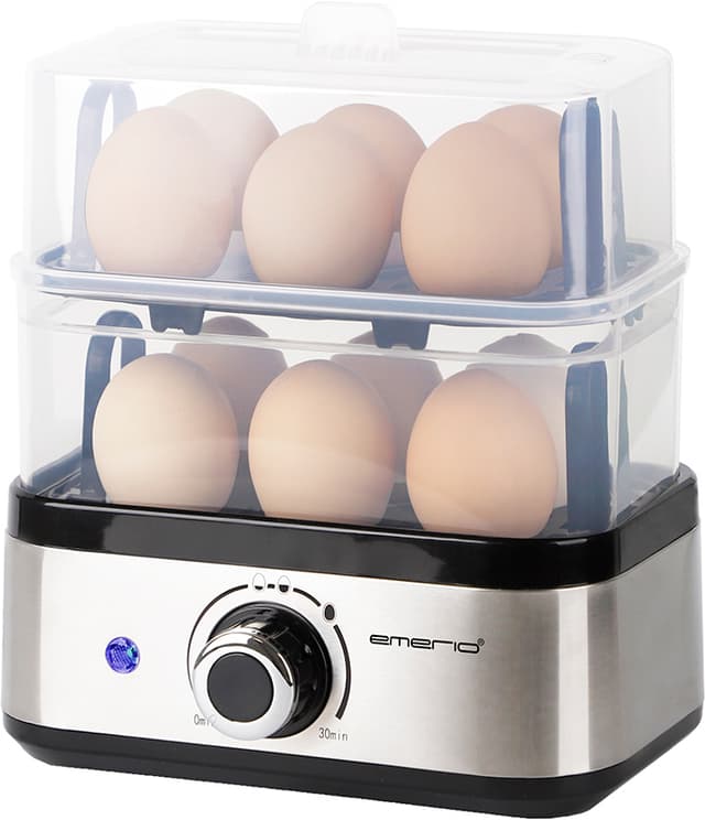 Emerio æggekoger EB-132749 (sort/rustfrit stål)