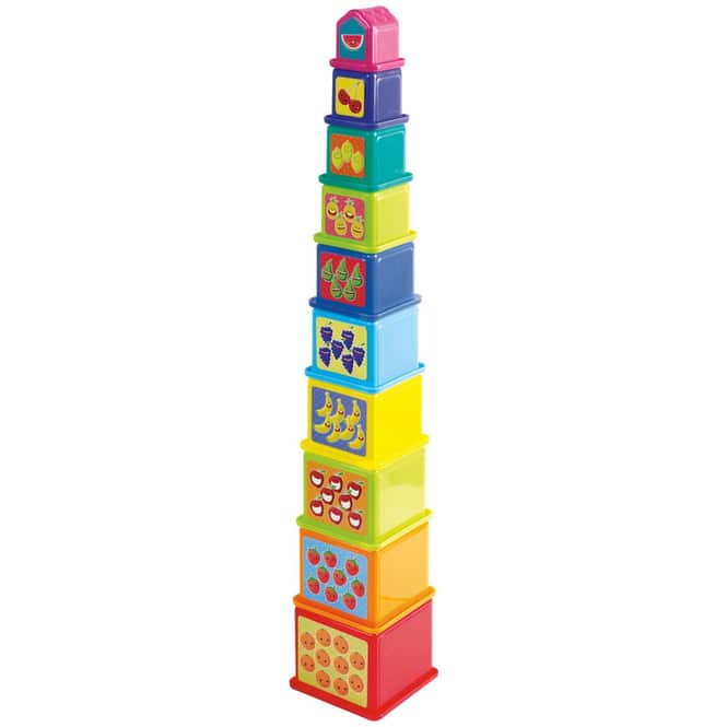 Besttoy - Stapelturm Zahlen & Früchten