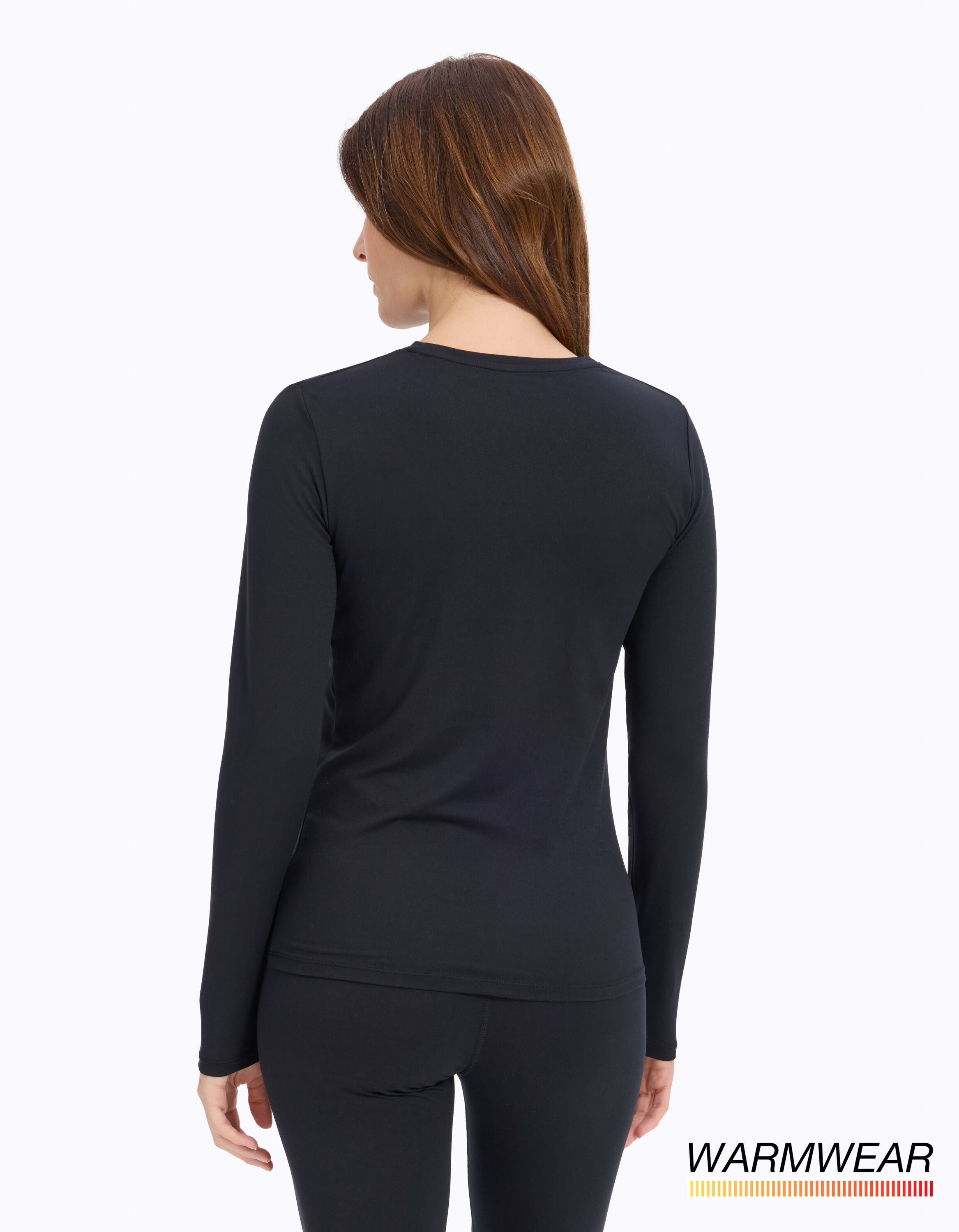 T-shirt col rond warmwear Niveau 1 - noir