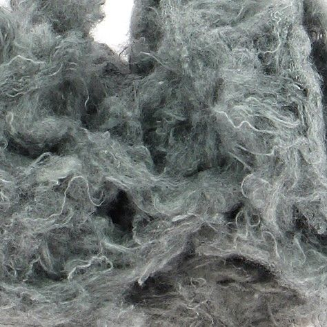 (250g) Baumwoll Füllmaterial Mercerie Füll Watte Stopfwatte zum Basteln / Nähen (FL008-12) - Grau