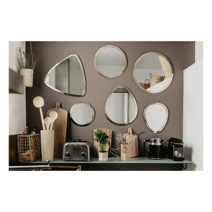 Cosydar Miroir en maillechort rond
