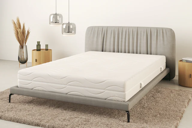 Älgdröm Komfortschaummatratze »Essentials XXL, 7 Zonen Matratze 90x200, 140x200 cm & weitere Grössen« 26 cm hoch Raumgewicht: 28 kg/m³ 1 Stk. tlg. XXL Höhe, flexibler HG bis 140 kg, ergonomisch, atmungsaktiv