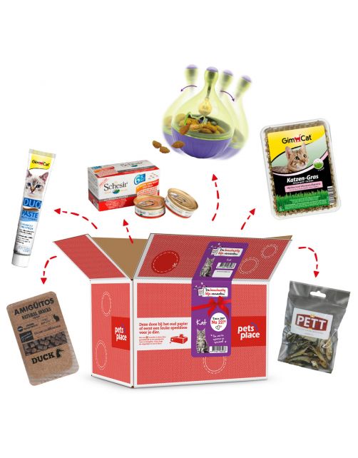 Pets Place Verwenpakket Kat - Kattensnack -