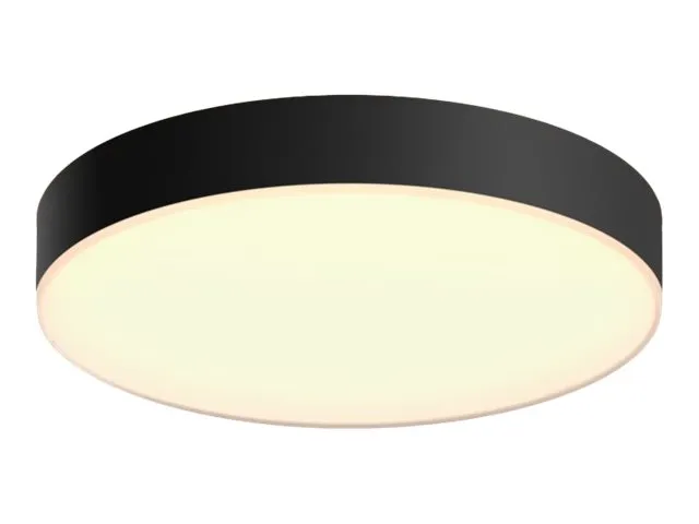 Philips Hue White ambiance Enrave Large - Loftslampe - LED - 33.5 W - køligt hvidt/varmt hvidt lys - 2200-6500 K - sort