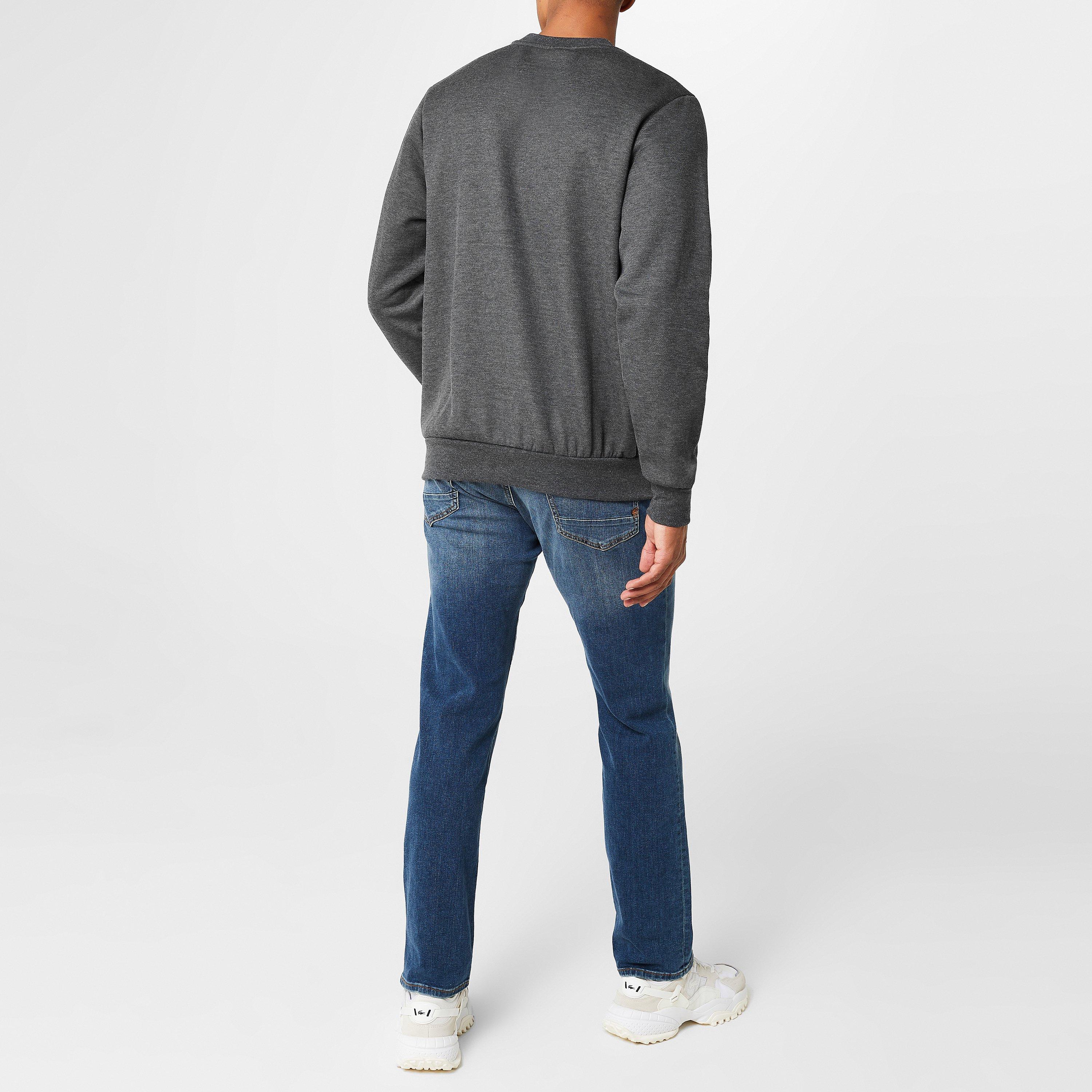 Slazenger Fleece Crew Sweater Mens