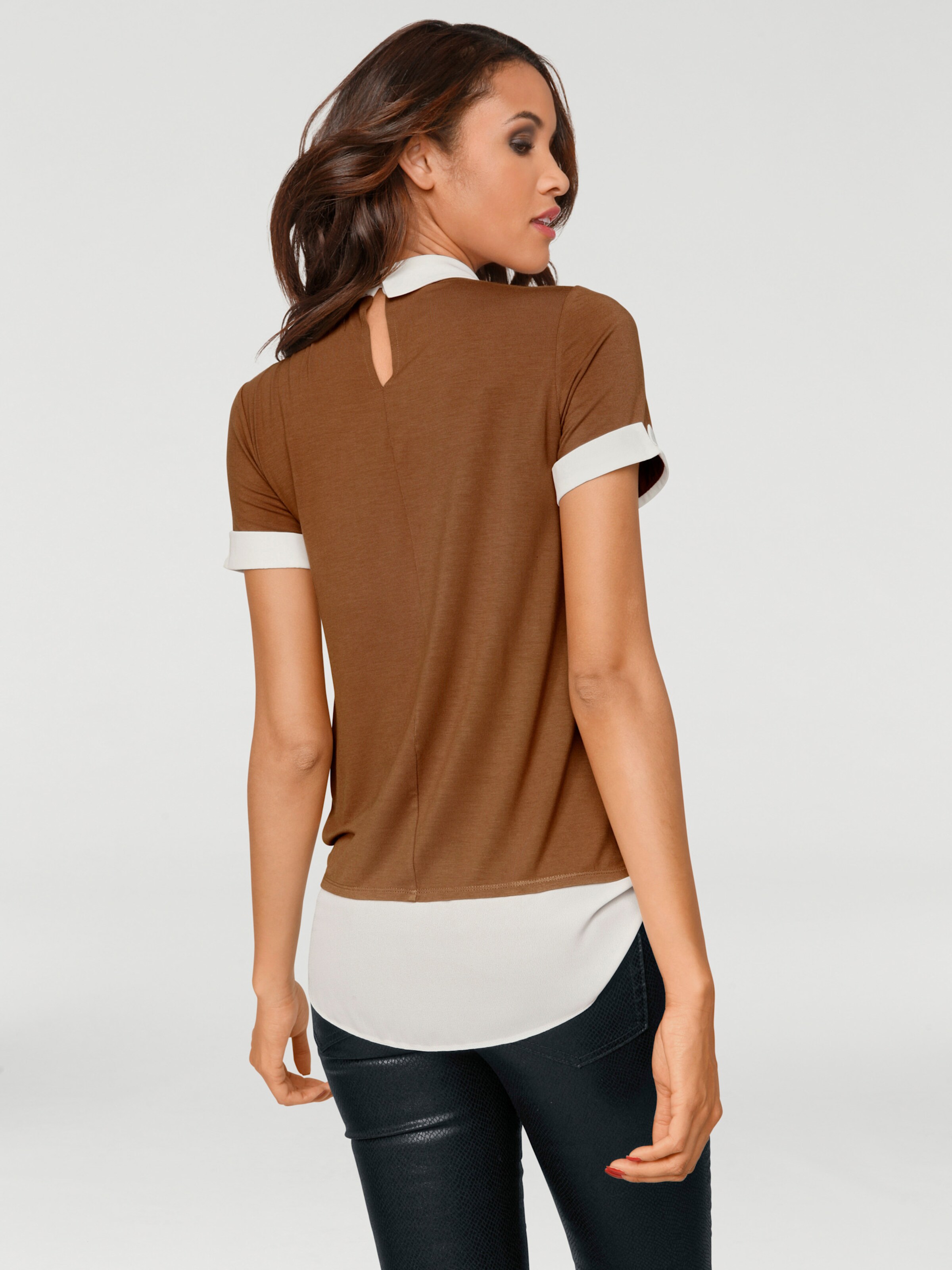 Rundhals-Shirt