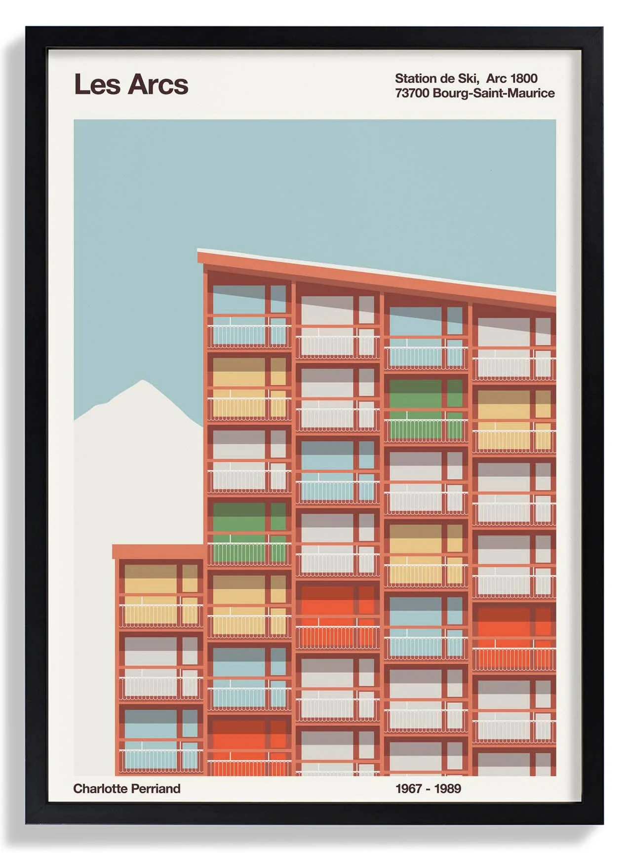 Les arcs, Charlotte Perriand von Florent Bodart