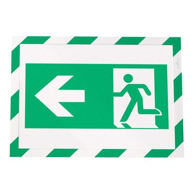 Durable Duraframe Magnetic Security - Cadre d'affichage magnétique bicolore - A4 - vert/blanc