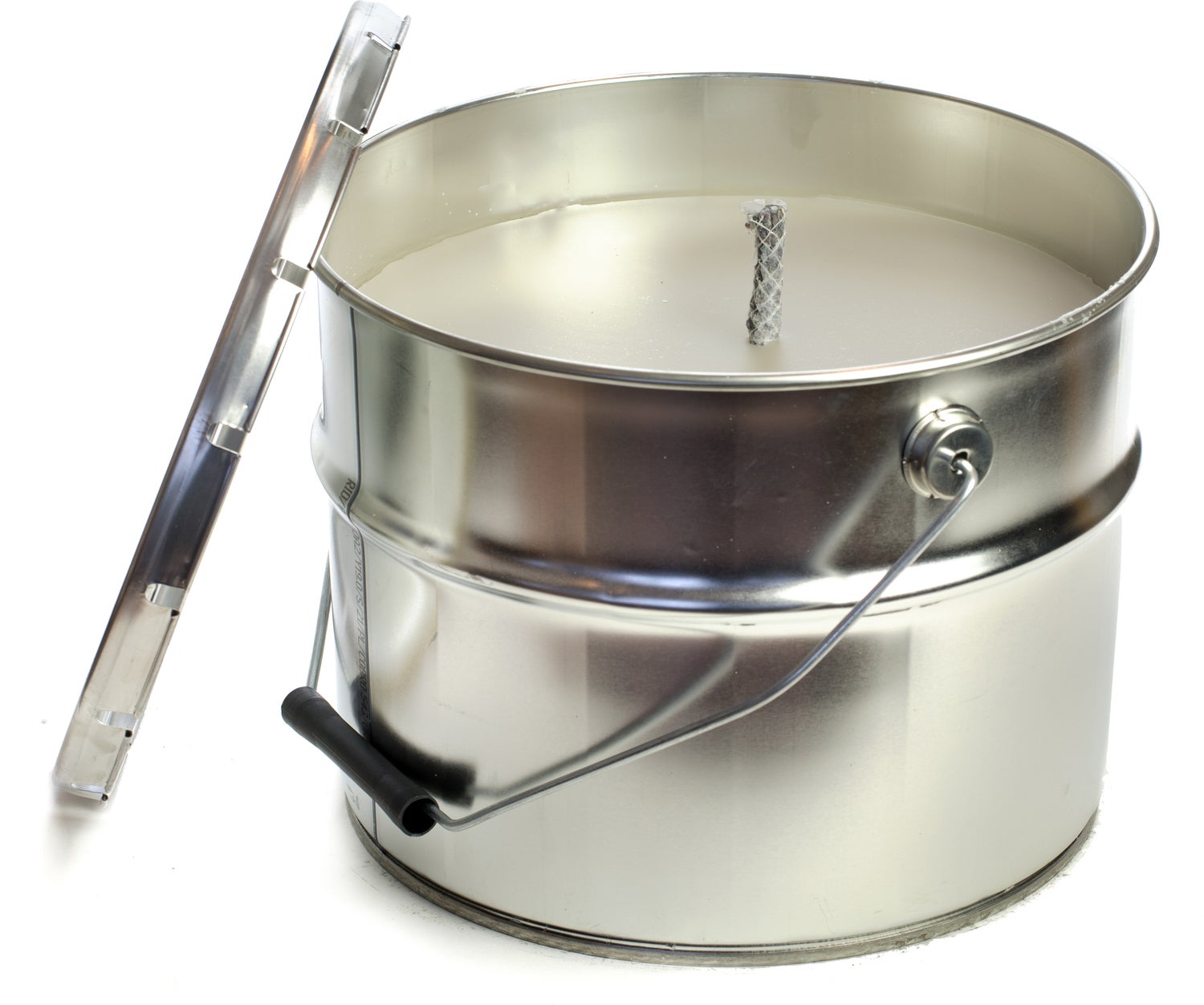 Rustik Lys in pot Browyn wit / crème D 26 H 22 cm