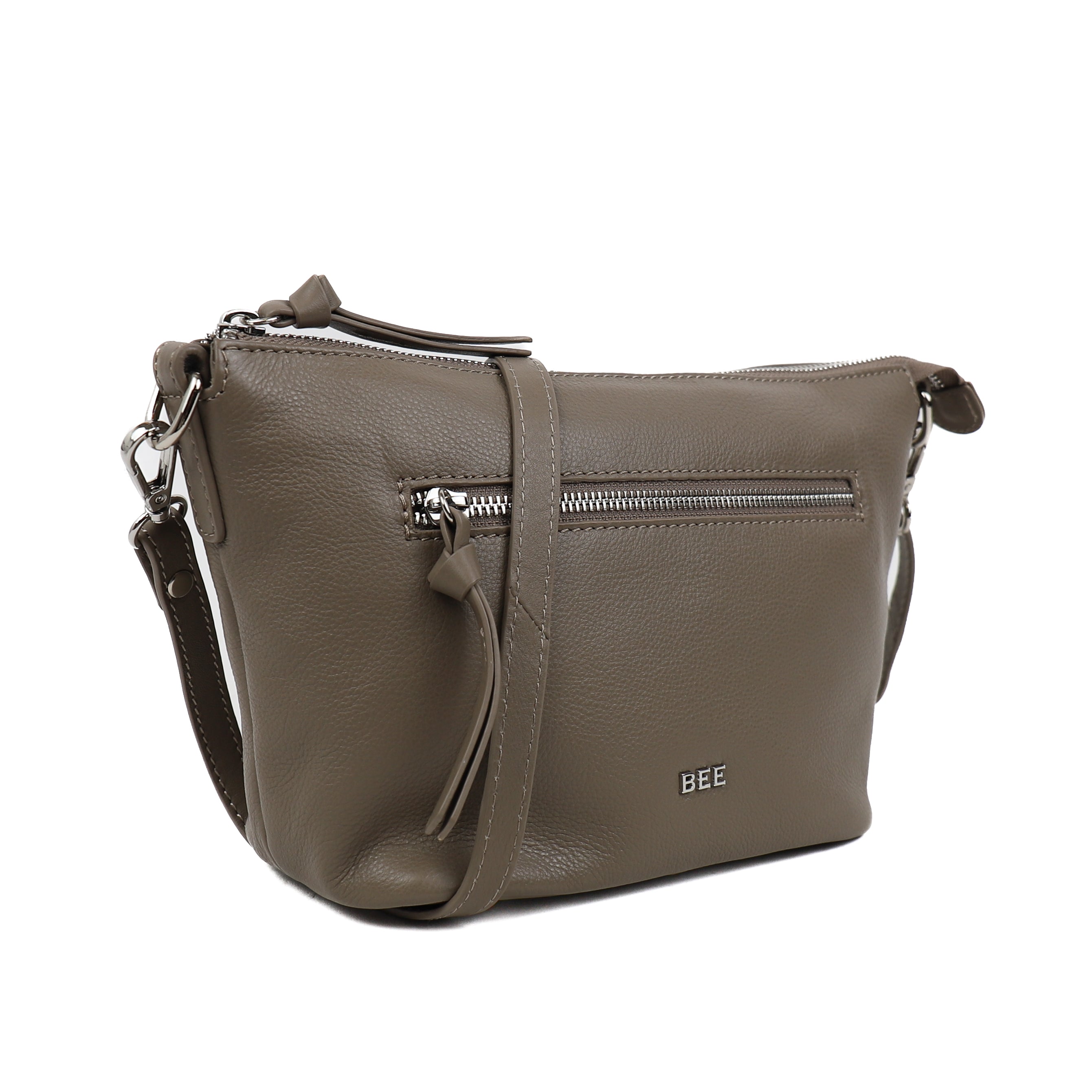 Schoudertasje 'Lucy' Silver Mink Silver Mink
