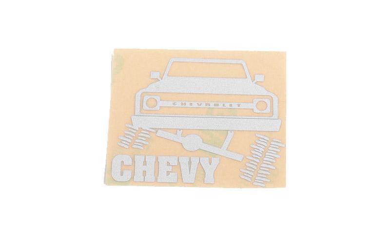 Aufkleber Chrome Chevy DecalsAufkleber