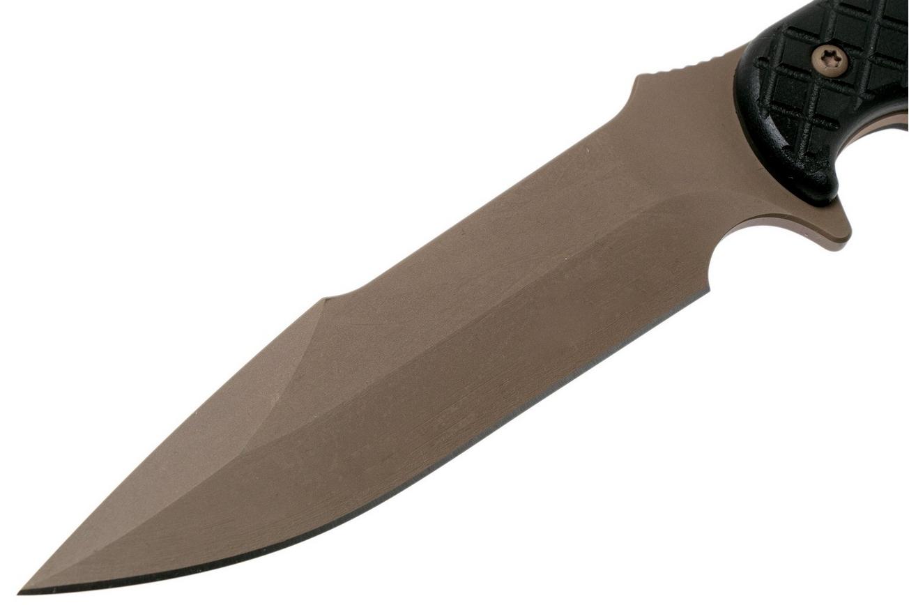 Spartan Blades Horkos SB4DEBKKYTN Flat Dark Earth/Black/Tan Sheath survivalmes