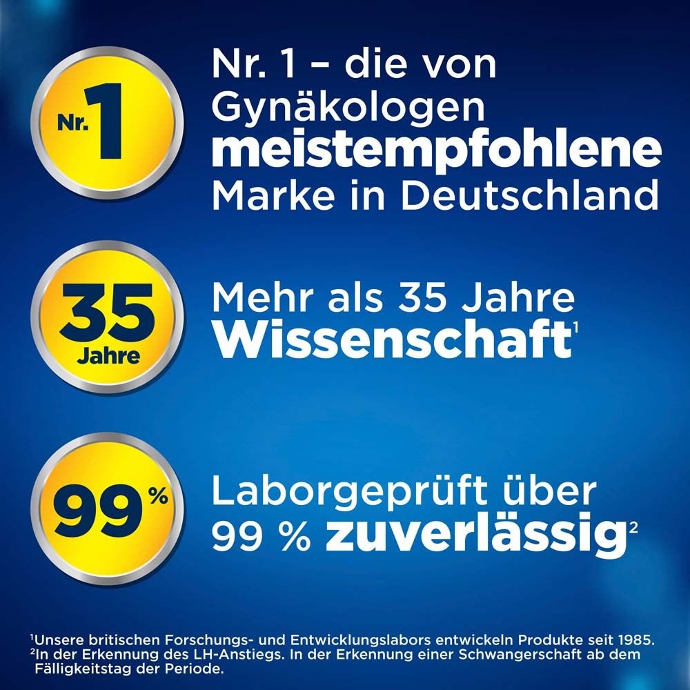 Clearblue Schwangerschaftstest Frühtest Frühe Erkennung 1er