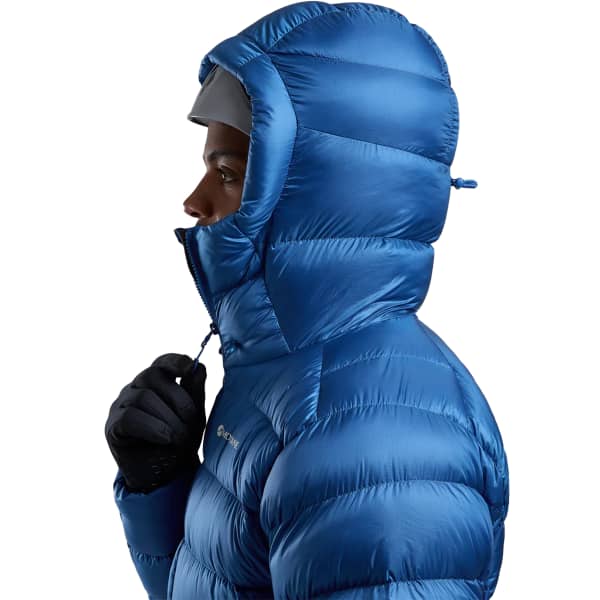 Doudoune randonnée MONTANE ANTI FREEZE XT HOODIE NEPTUNE BLUE