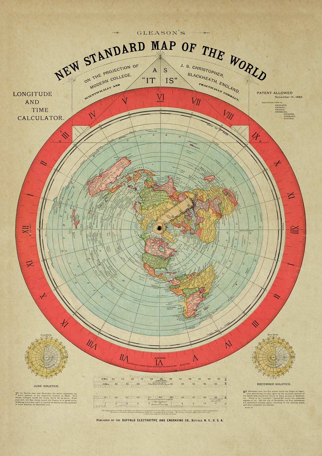 Flat of the World von Gleason