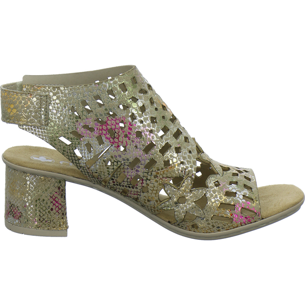 Rieker Sandaletten Damen Gold