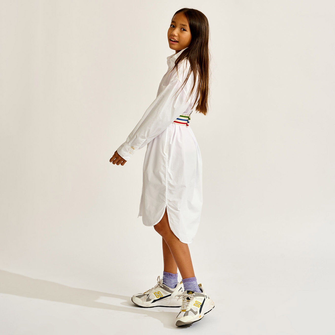 Bellerose Robe chemise Vox  blanche