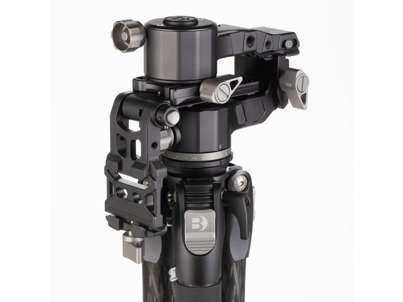 Benro Gimbal Kopf GH2F faltbar Schlanker Gimbal-Kopf mit vielen Funktionen, ideal für Teleobjektive und Spektive