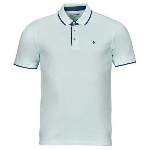 Jack & Jones - JJEPAULOS POLO SS - Bleu