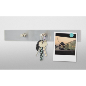 Metaalstrip zilver 30x4cm + 3 MEGASTRIPS