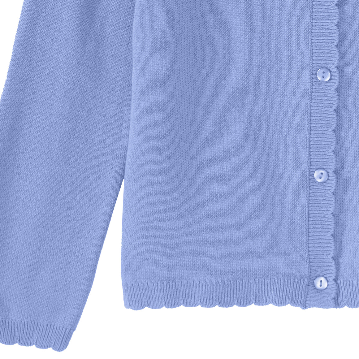 Topolino Mädchen Cardigan mit Knopfleiste hellblau
