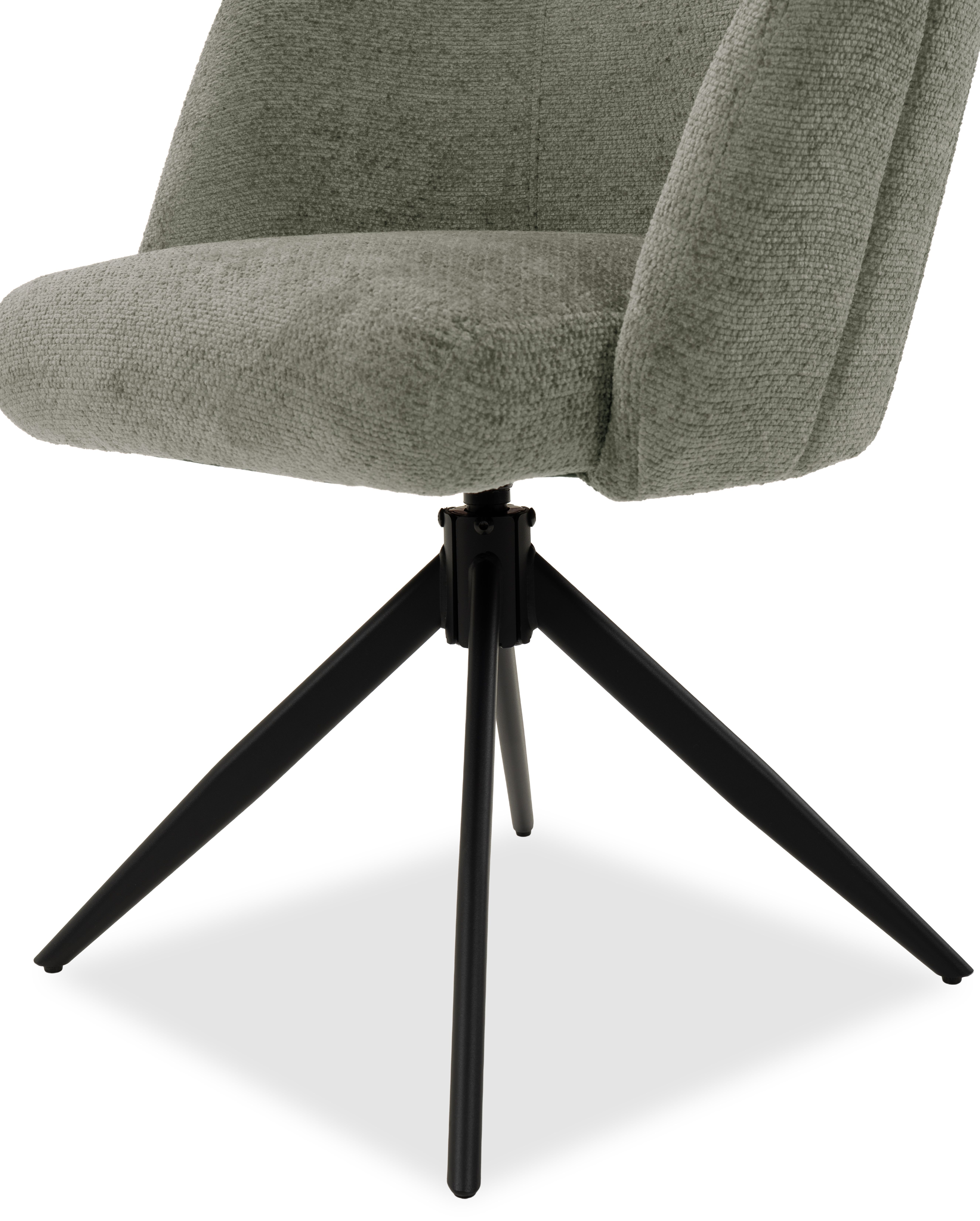 Eetkamerstoel Taupe Cuvio B62 x D61 x H80 cm