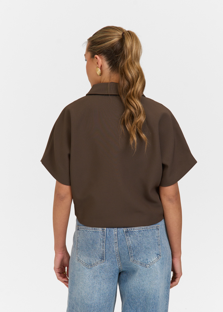 Phien top choco bruin