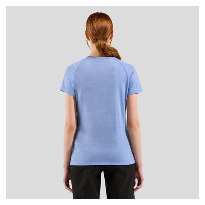 T-shirt Technique Femme Oldo Ride 365 Performance Wool 130 Bleu Clair
