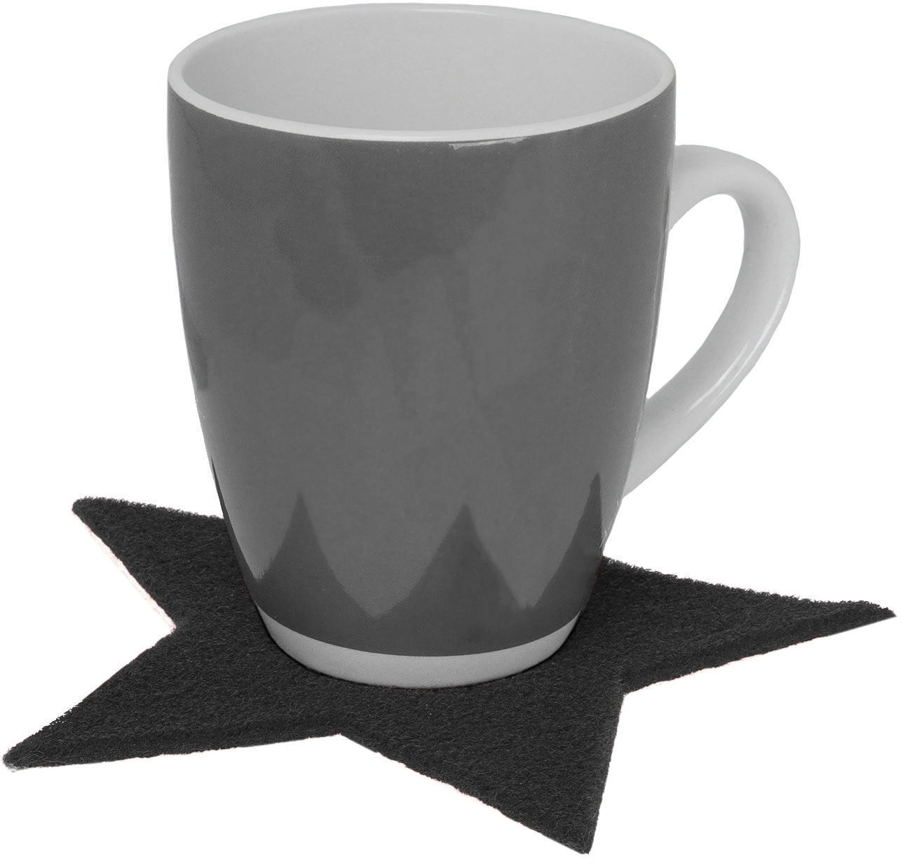 Primaflor-Ideen in Textil Platzset »Stern, Weihnachtsdeko« ideal als Untersetzer oder Tischdeko, Grösse 16,5 cm