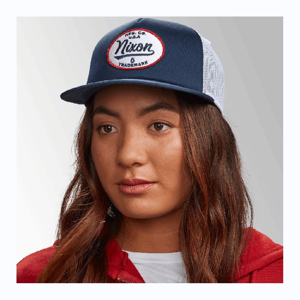 Nixon TIOGA - Casquette navy/white