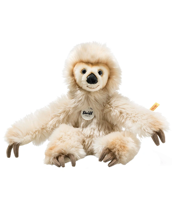 Kuscheltier BABY-SCHLENKER-FAULTIER MIGUEL (33cm) in creme