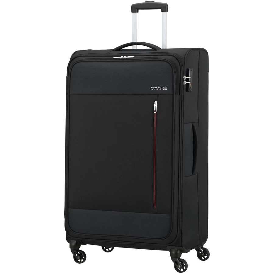 American Tourister Heat Wave - 4-Rollen-Trolley 80 cm jet black