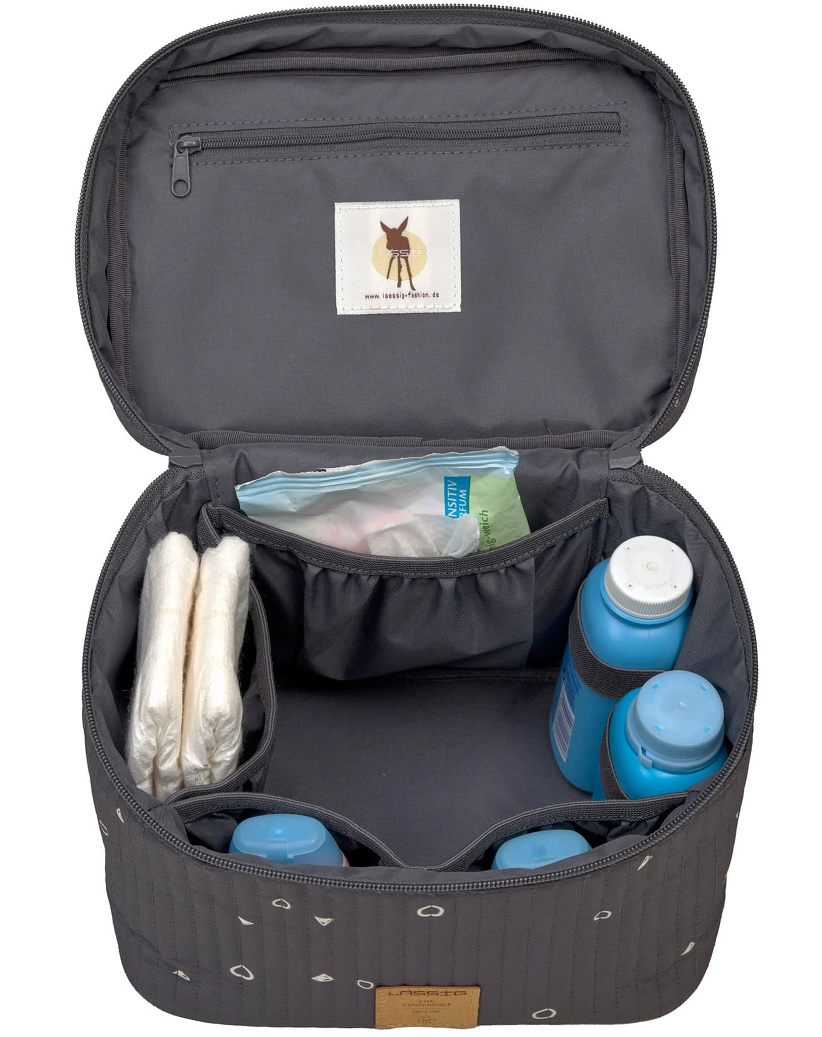 Organizer NURSERY CADDY - UNIVERSE in anthracite