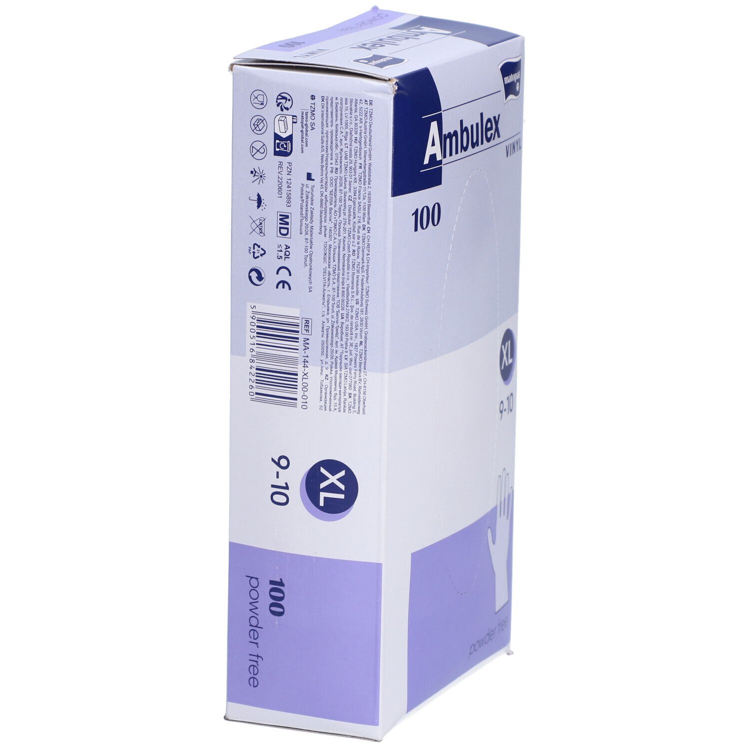 matopat Ambulex Vinyl Untersuchungshandschuhe
