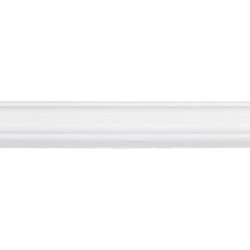 Decorlijst grenen 9x29 mm wit gegrond lengte 270 cm