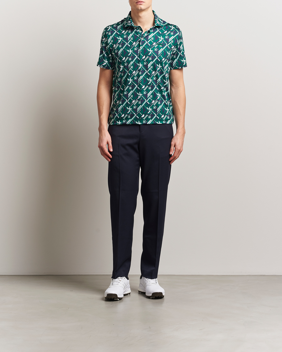 RLX Ralph Lauren Airflow Active Polo Kelly Green/Action Graphic