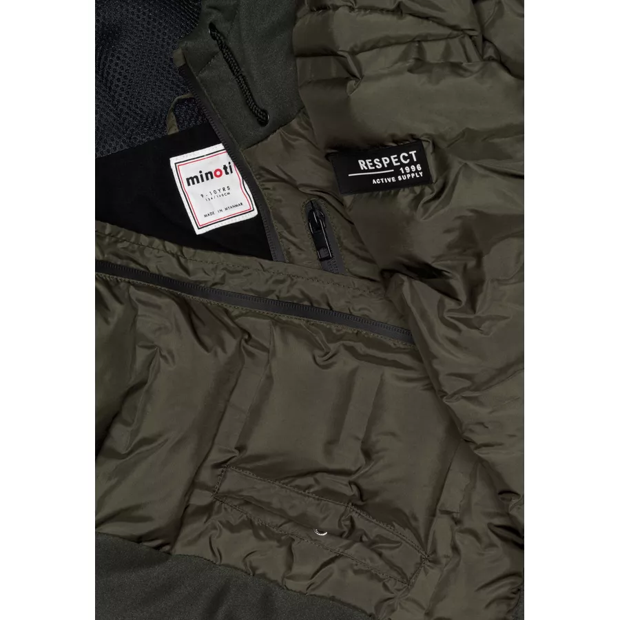 MINOTI Winterjacke Khakigrün