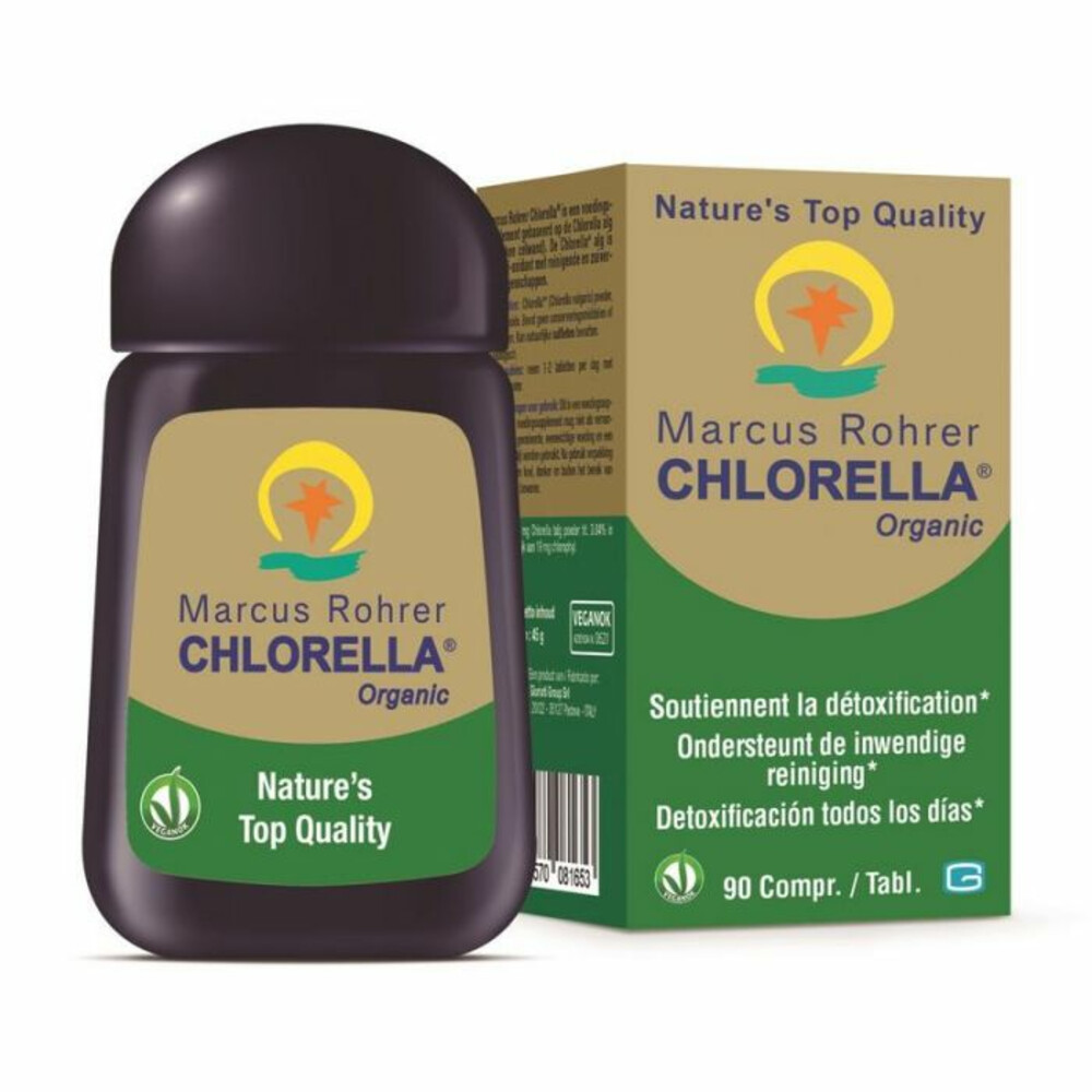 Marcus Rohrer Chlorella Organic90 tabletten