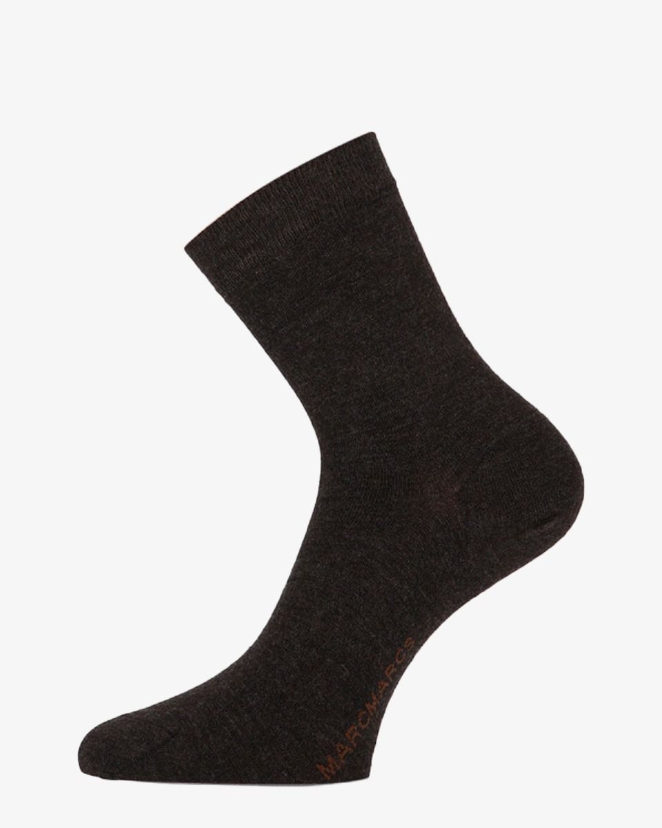 Marcmarcs Cashmere Fine Donkerbruin Damessokken