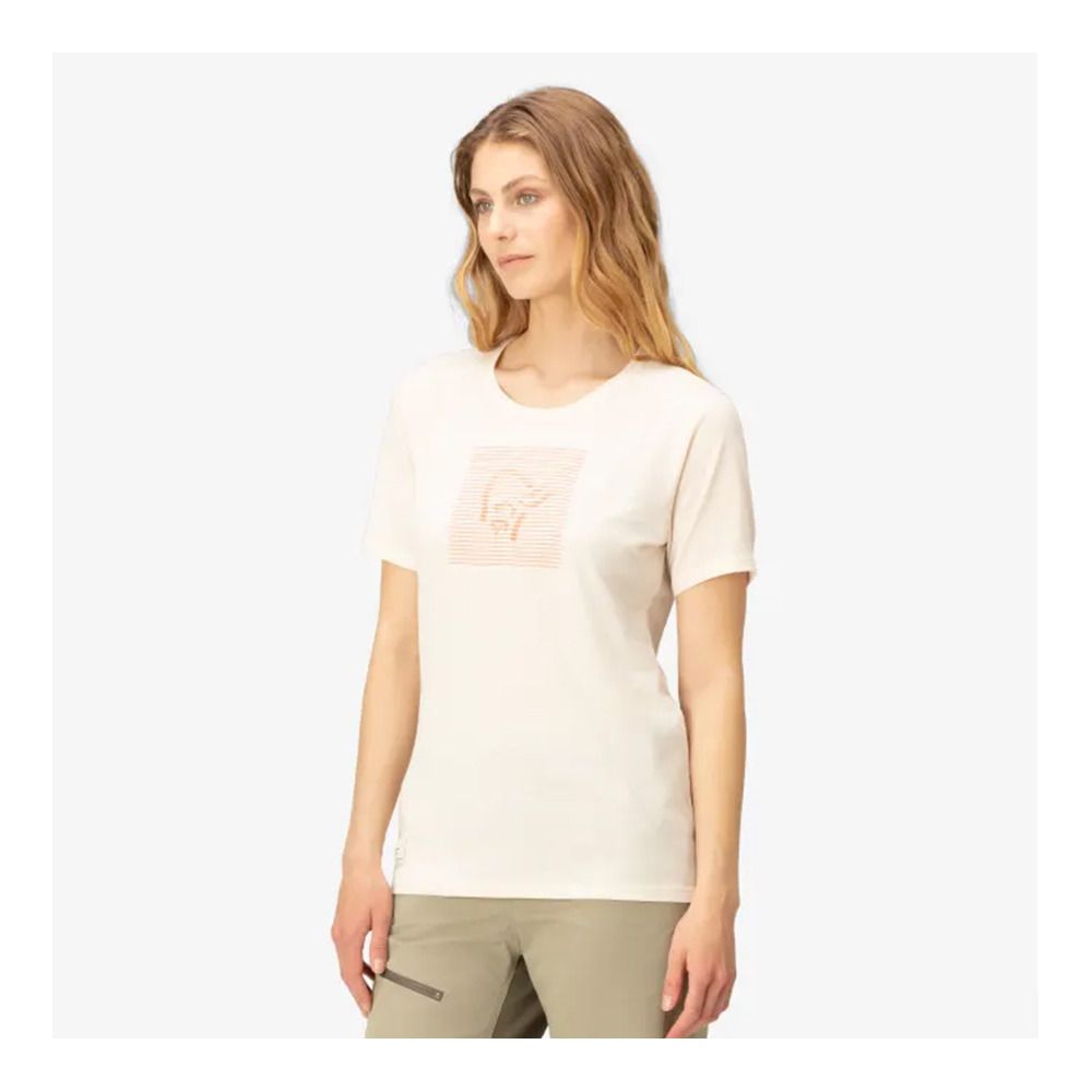 Norrona SVALBARD - Maillot Femme snowdrop