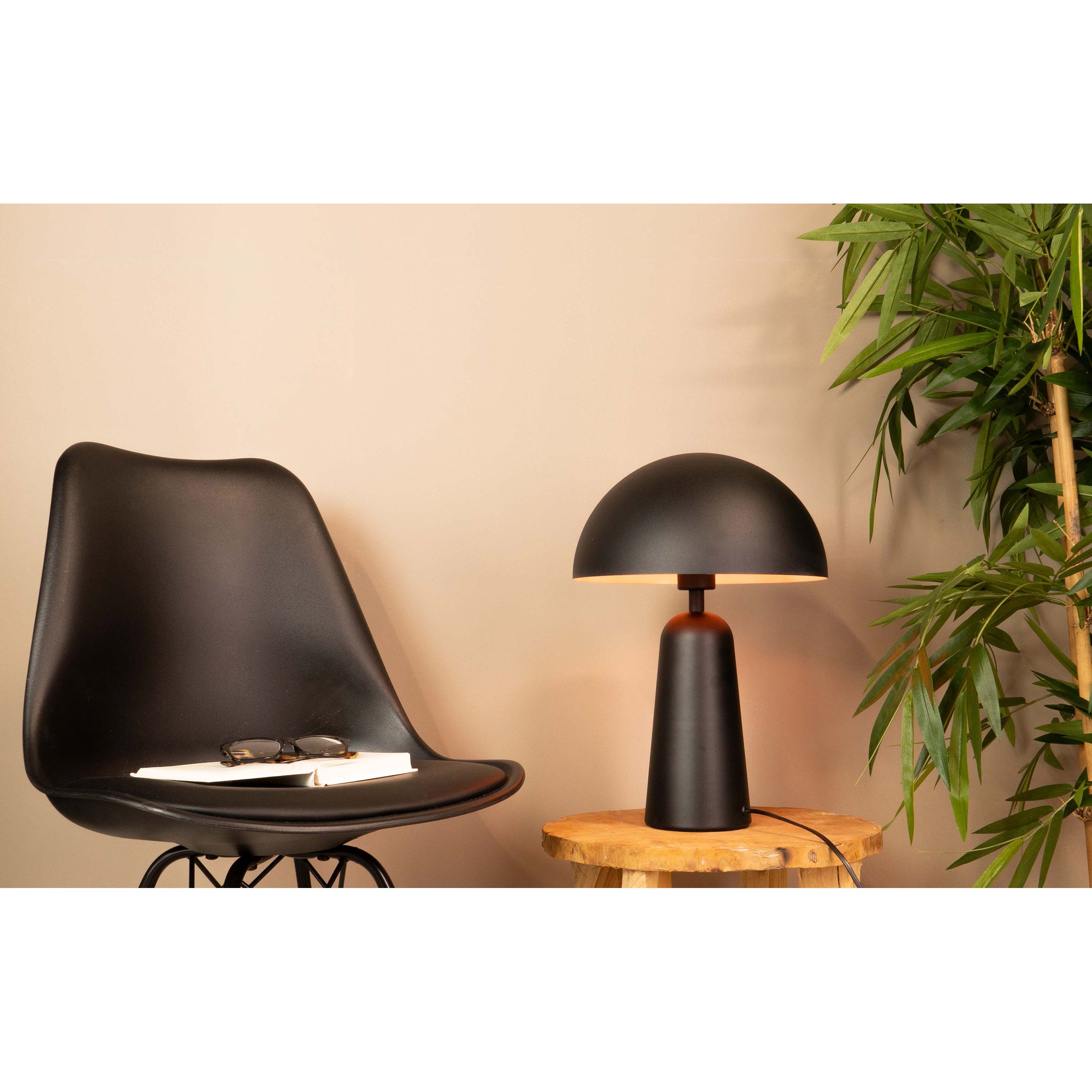 EGLO Aranzola Tafellamp Ã 30 cm - Zwart