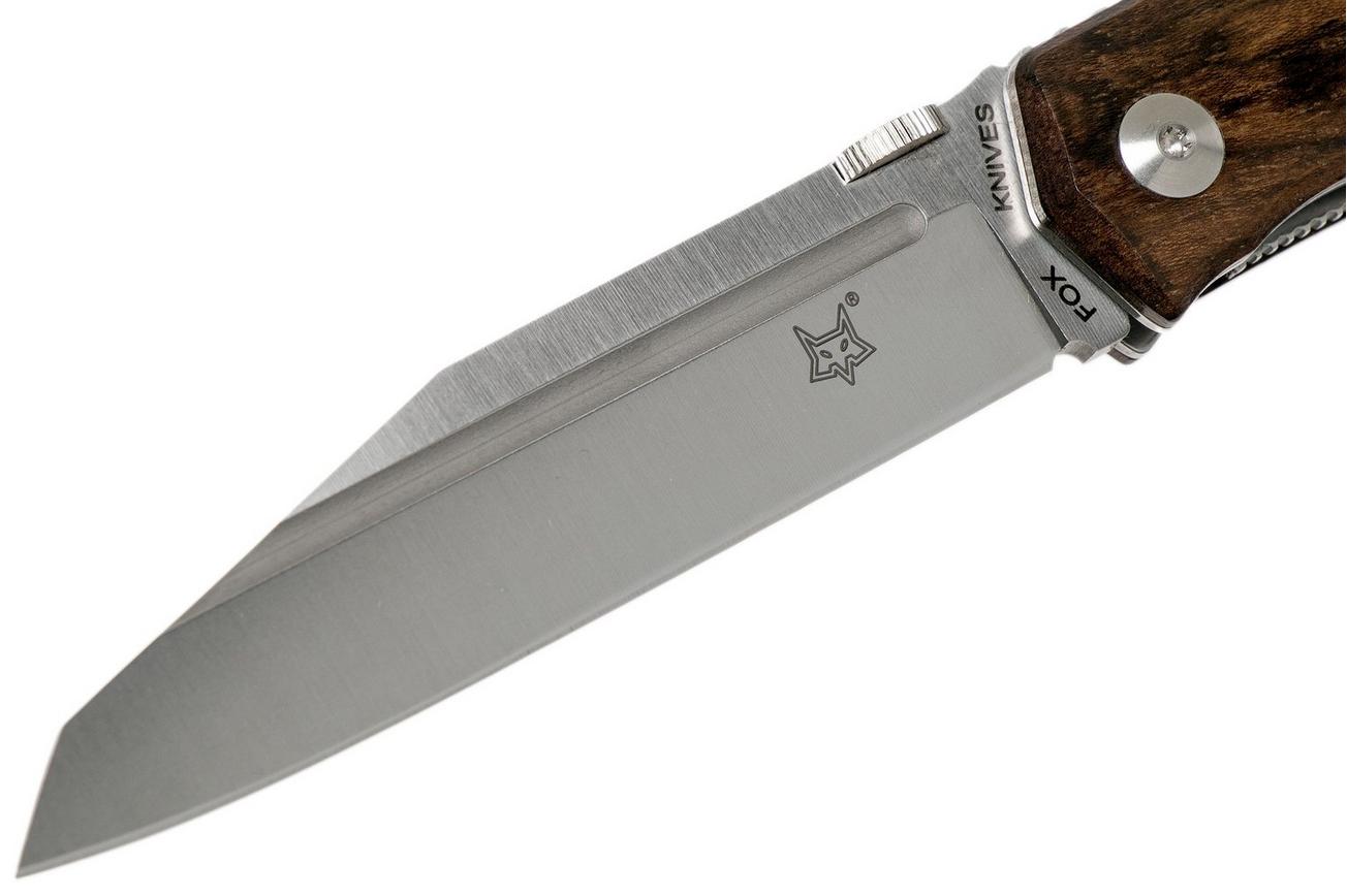 Fox Knives FX-515W Ziricote zakmes, Bob Terzuola design
