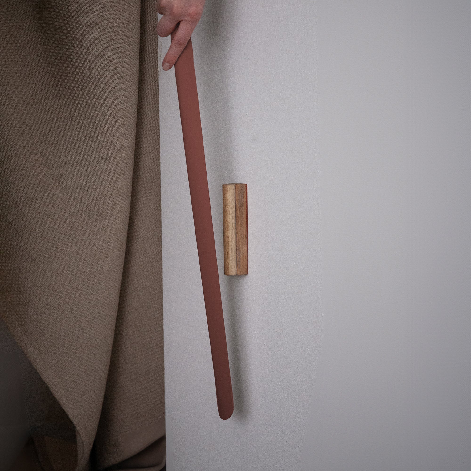 Spinder x BUDDE schoenlepel Don - Tuscan Terra - Magneethouder