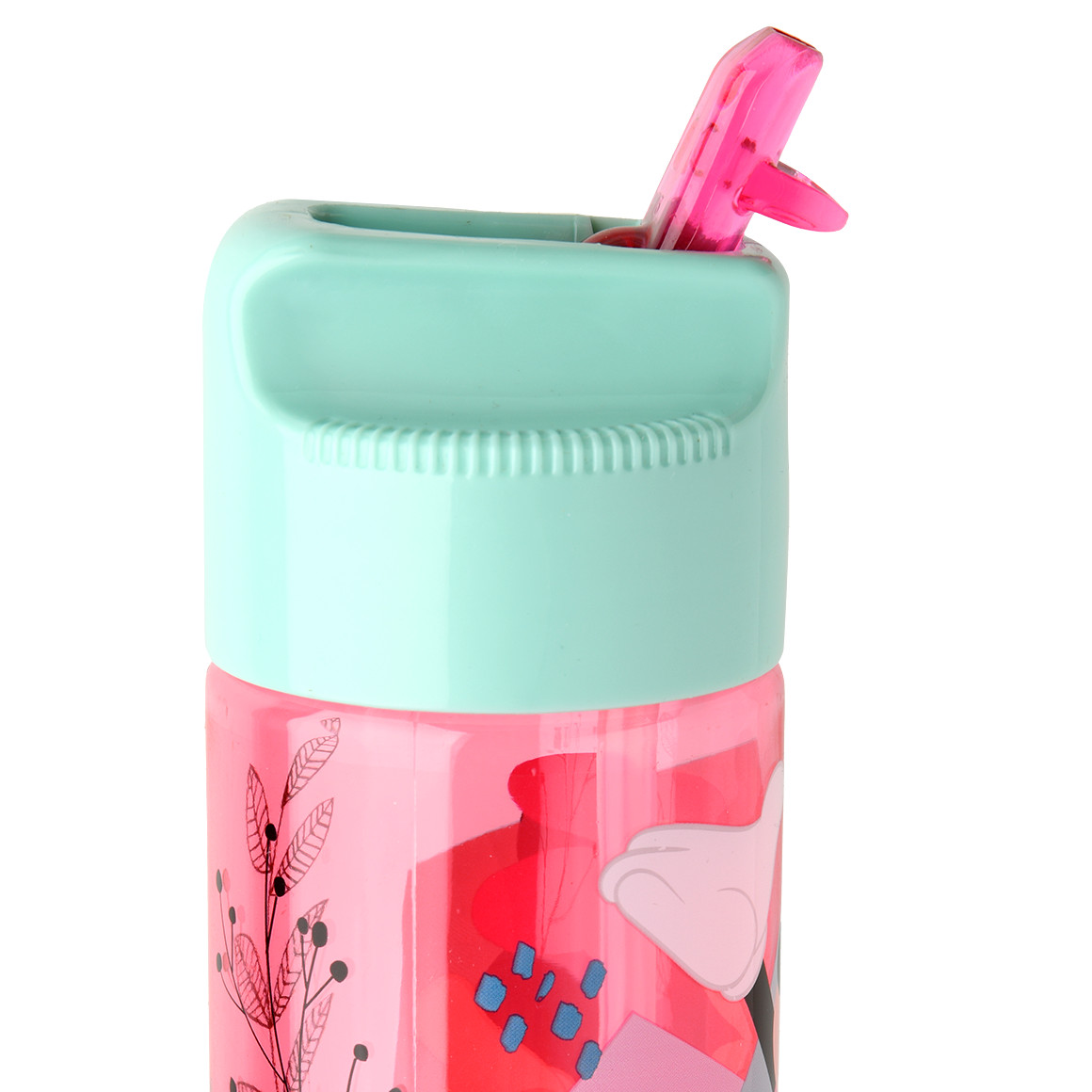 Topolino Minnie Maus Trinkflasche ca. 540 ml mint / rosa
