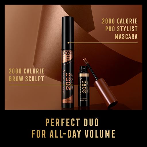Max Factor 2000 Calorie Brow Sculpt Gel, 00 Clear