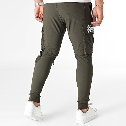 Pantalon Cargo Vert Kaki Foncé