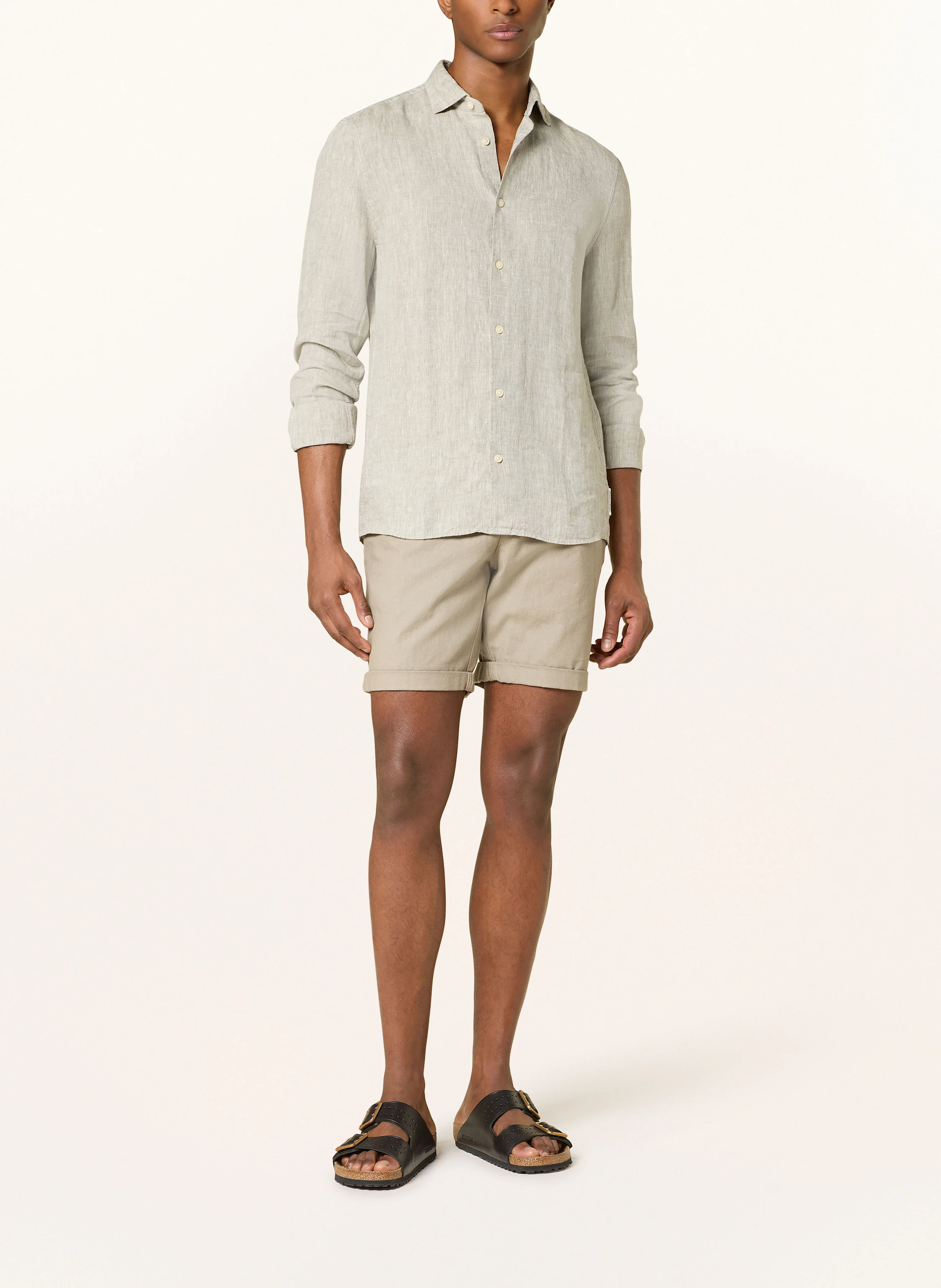 Marc O'Polo Leinenhemd Shaped Fit