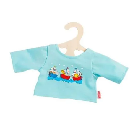 Heless Farbenfroh bedrucktes T-Shirts, Größe 28-35 cm, sortiert